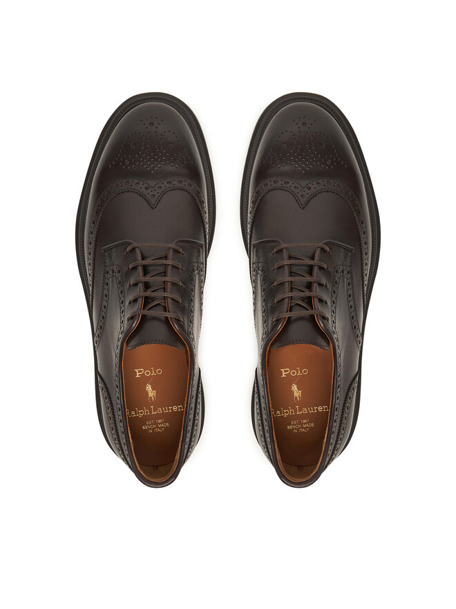 Polo Ralph Lauren Nizki čevlji Polo Ralph Lauren 811974129003 Rjava