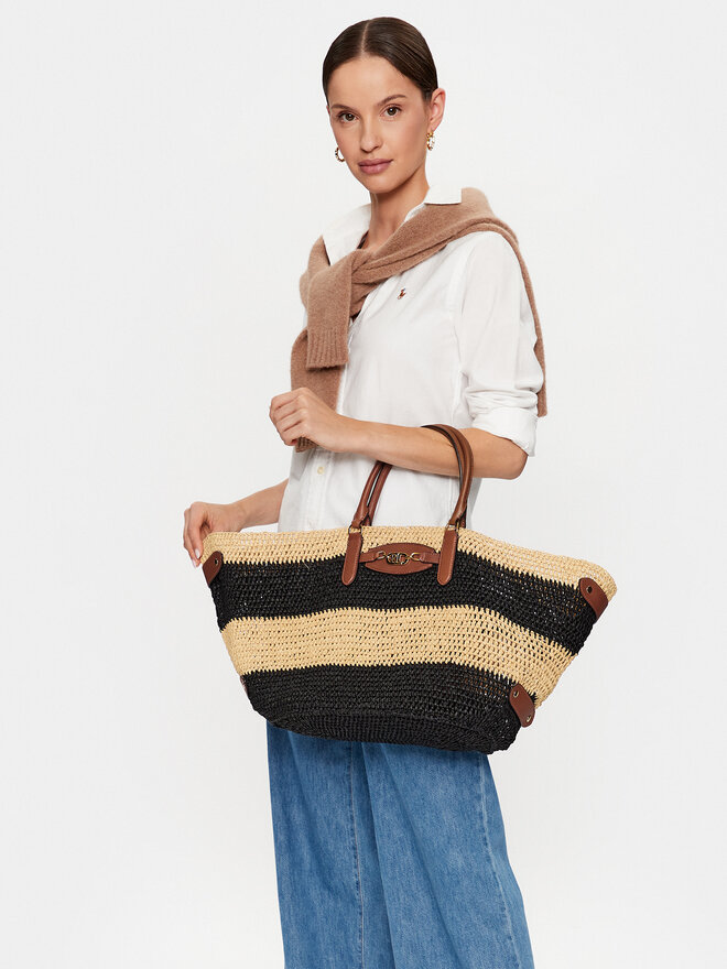 LAUREN RALPH LAUREN Handtasche Lauren Ralph Lauren Daphney 40 431885049001 Beige
