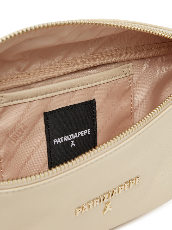 Patrizia Pepe Saszetka nerka Patrizia Pepe 2B0138/L113 Écru