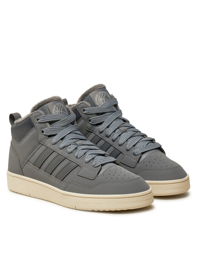 adidas Snīkeri adidas Rapid Court Mid Winterized JR0169 Pelēks