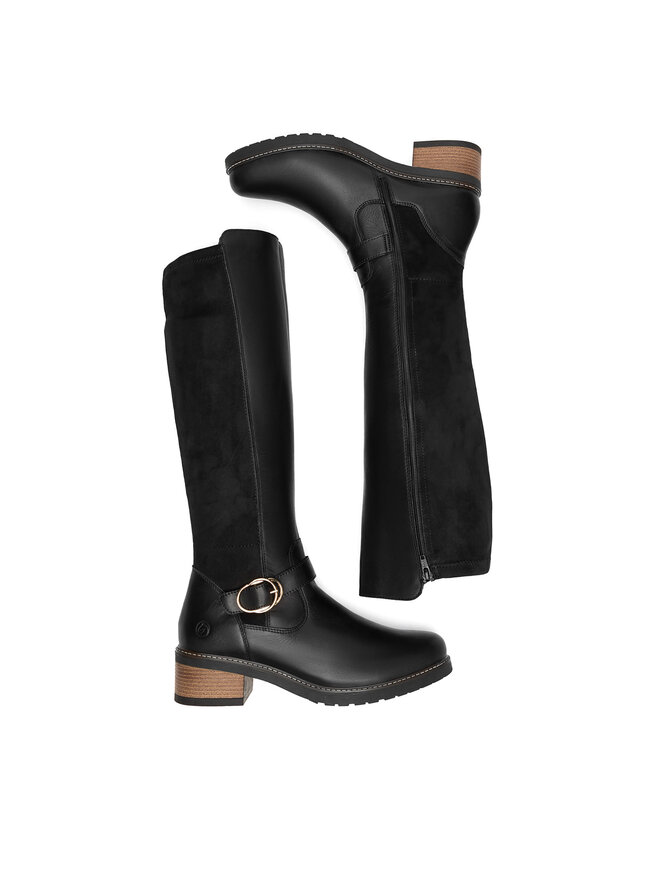 Remonte Botas altas Remonte D1A73-01 Negro