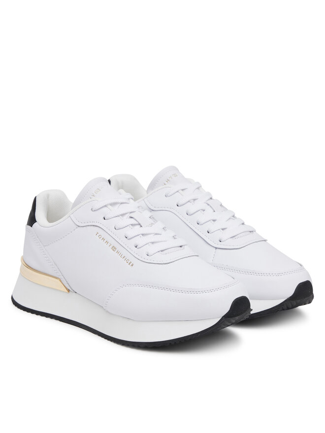 Tommy Hilfiger Sneakers Tommy Hilfiger Chic Fashion Runner FW0FW08695 Alb