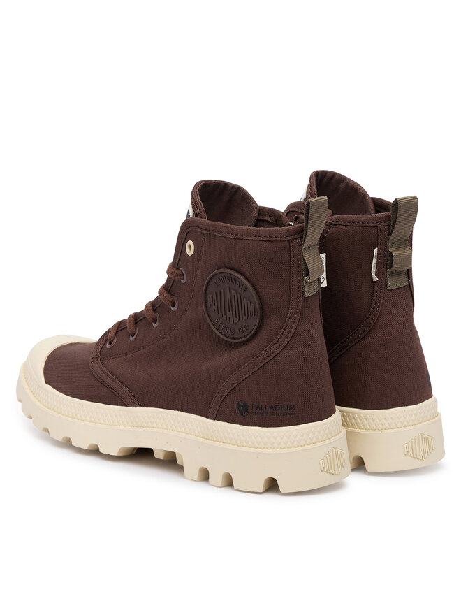 Palladium Schnürstiefeletten Palladium Pampa Hi Zip 79101-293-M Braun