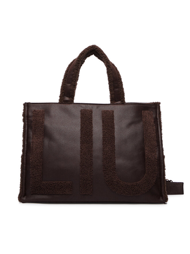 Liu Jo Сумка Liu Jo L TOTE FAKE MONTONE 2F6037 E0021 Коричневий