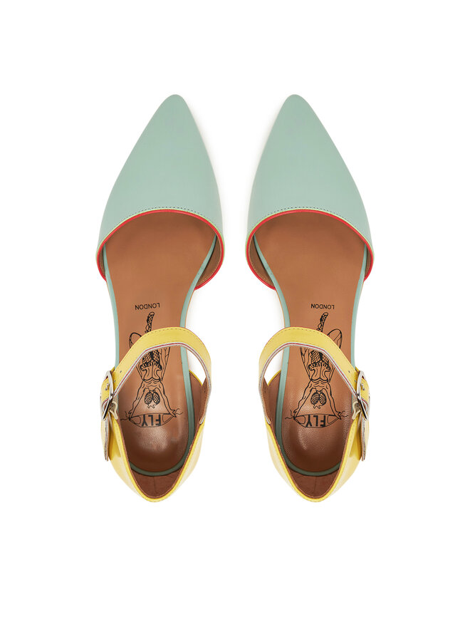 Fly London Halbschuhe Fly London Sarjfly P145266001 Blau