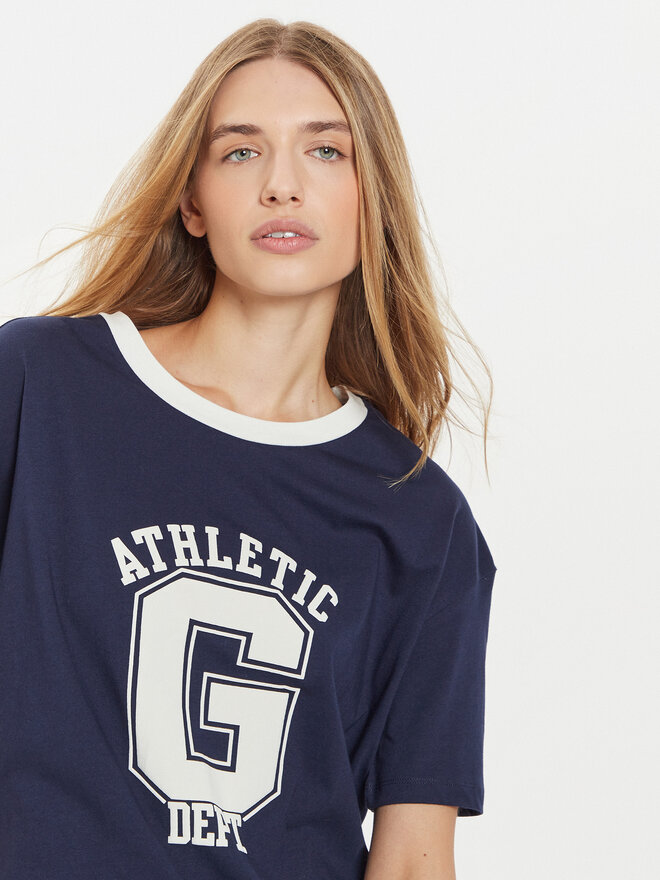 Gap Gap T-Shirt 500012-02 Dunkelblau Oversize