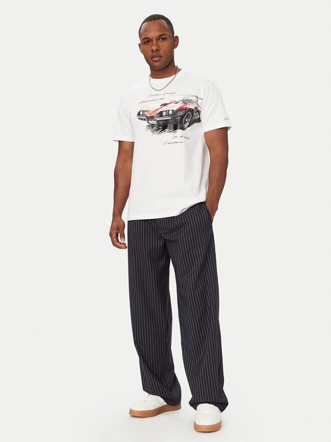 Guess Guess Футболка M6YI45 K4231 Білий Regular Fit