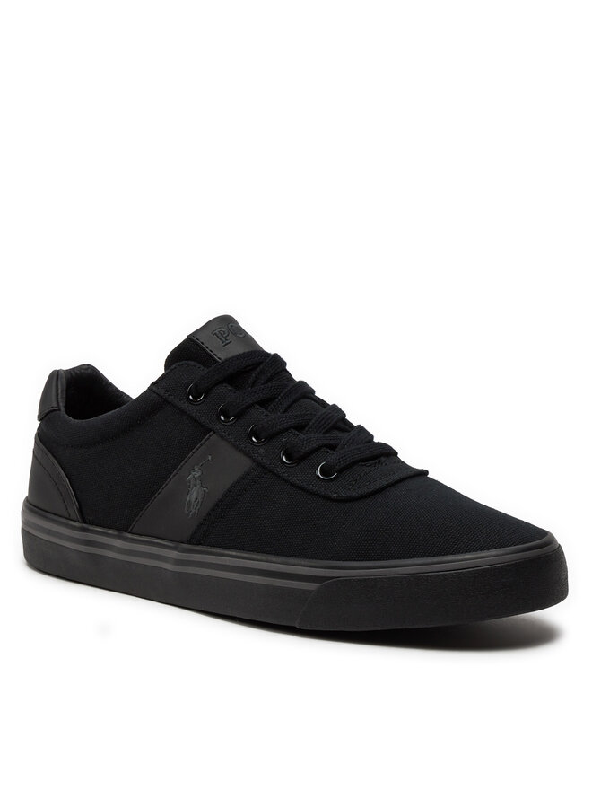 Sneakers aus Stoff Polo Ralph Lauren Hanford A85 Y2139 C0225 W020K 816176919C43 Schwarz eschuhe