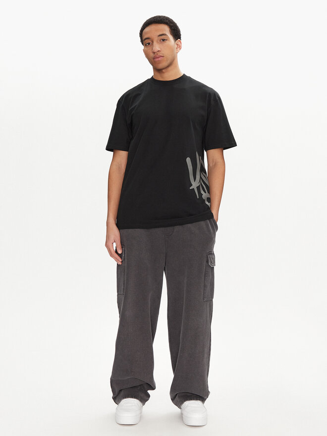 Karl Kani Karl Kani Marškinėliai Signature Tag 60300331 Juoda Regular Fit