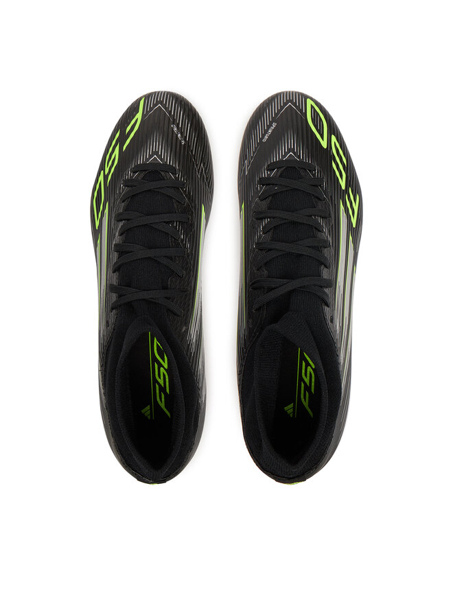 adidas Buty do piłki nożnej adidas F50 League Mid Firm/Multi-Ground Boots JI0887 Czarny