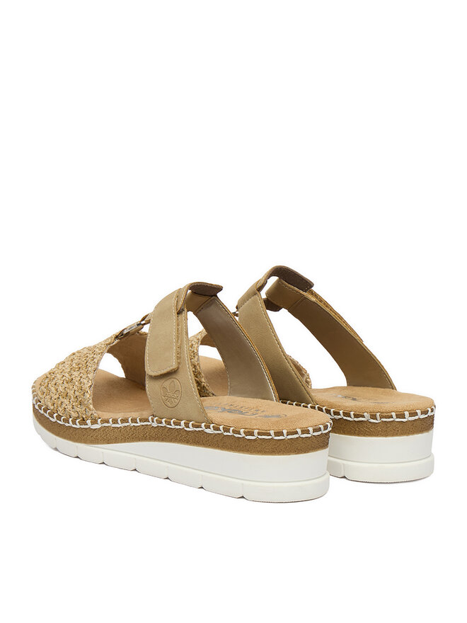 Rieker Pantoletten Rieker CEO-V1243-60 Beige