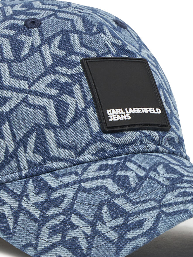 Karl Lagerfeld Jeans Kapa s šiltom Karl Lagerfeld Jeans A2W33091 Modra