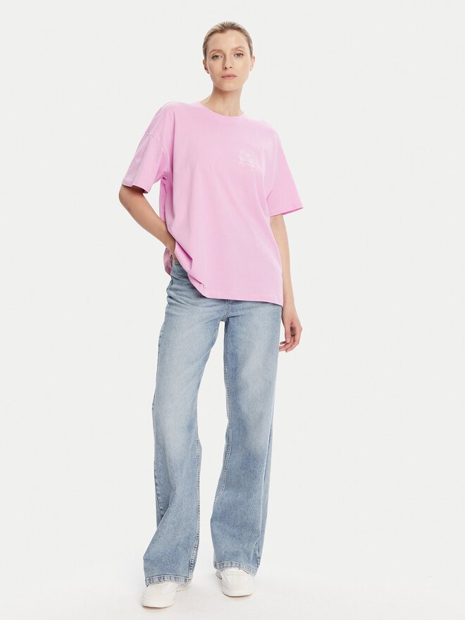 ONLY ONLY Camiseta Vivvi 15346761 Rosa Regular Fit