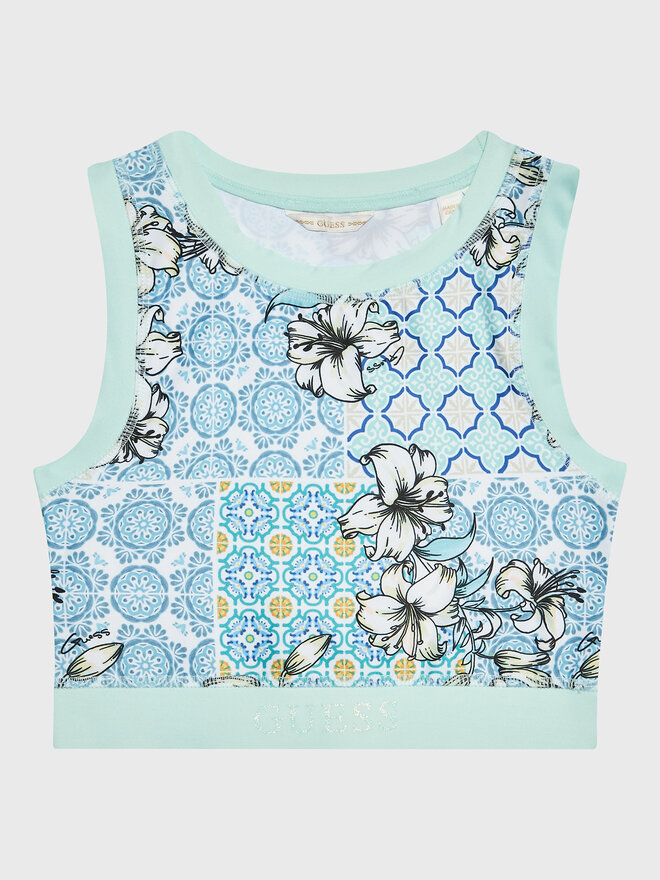 Guess Guess Top J3GI27 MC01P Blau Slim Fit