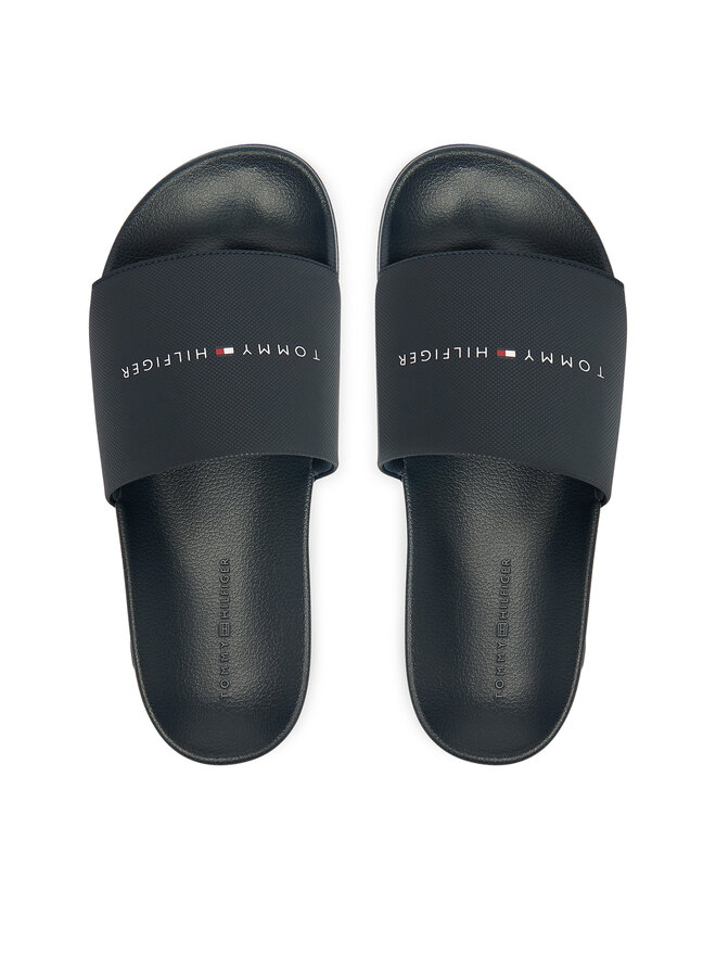 Tommy Hilfiger Pantoletten Tommy Hilfiger FM0FM05799 Dunkelblau