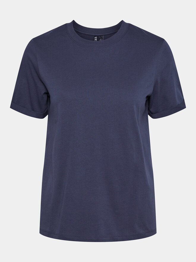 Pieces Pieces T-shirt Ria 17086970 Tamnoplava Regular Fit