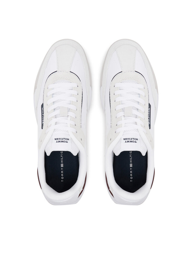 Tommy Hilfiger Zapatillas Tommy Hilfiger Retro Runner Seasonal FM0FM05425 Blanco