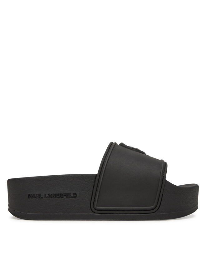KARL LAGERFELD Šľapky KARL LAGERFELD Kondo Maxi KL80819M Čierna