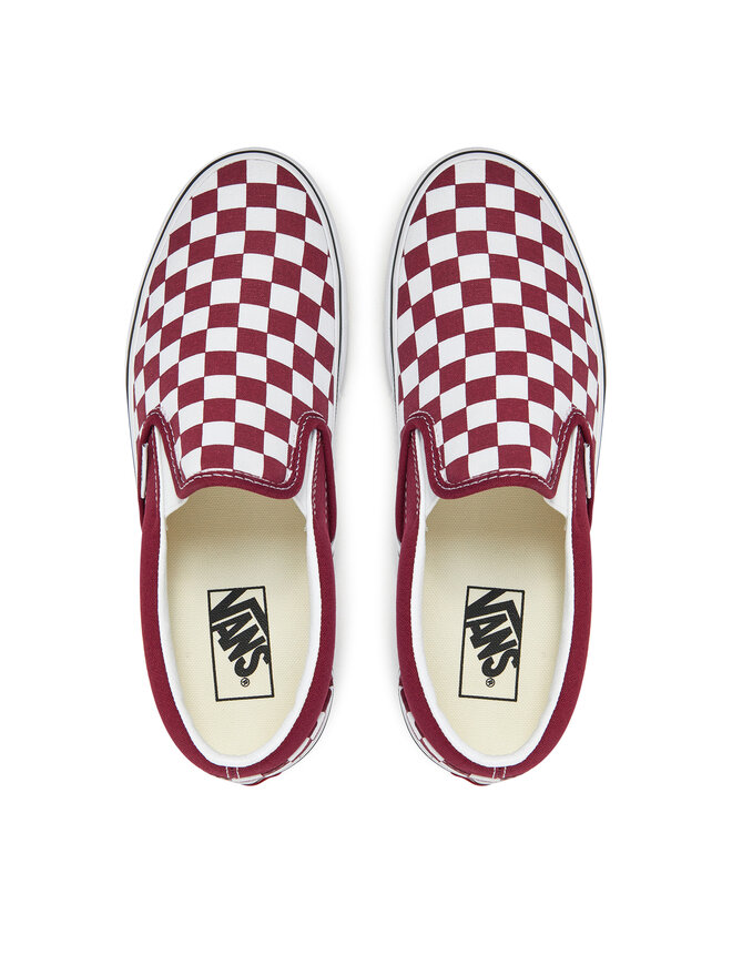 Vans Tenisówki Vans Classic Slip-On VN000D5PZCF1 Bordowy