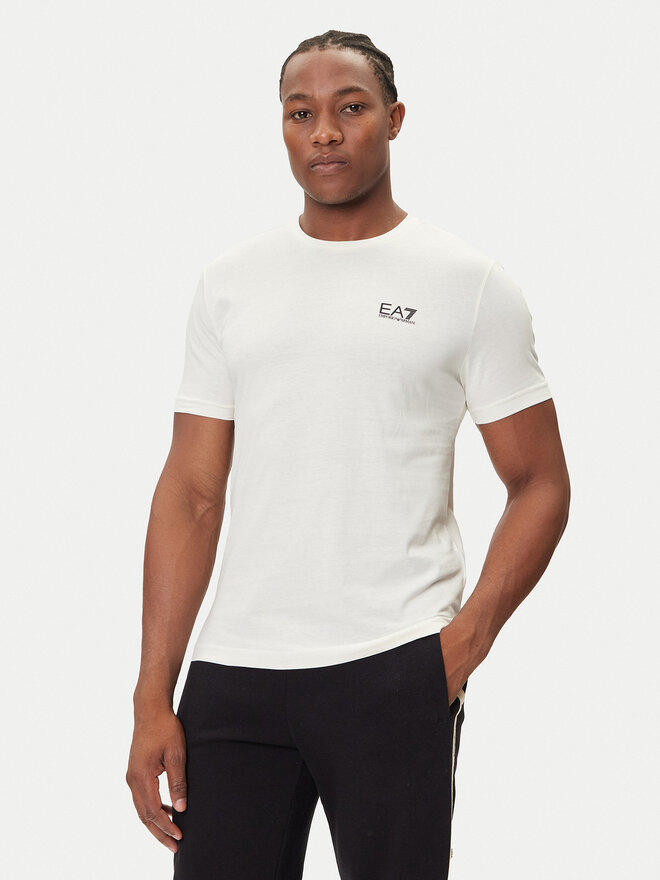 EA7 Emporio Armani EA7 Emporio Armani Camiseta 8NPT25 PJVPZ U1105 Beis Regular Fit