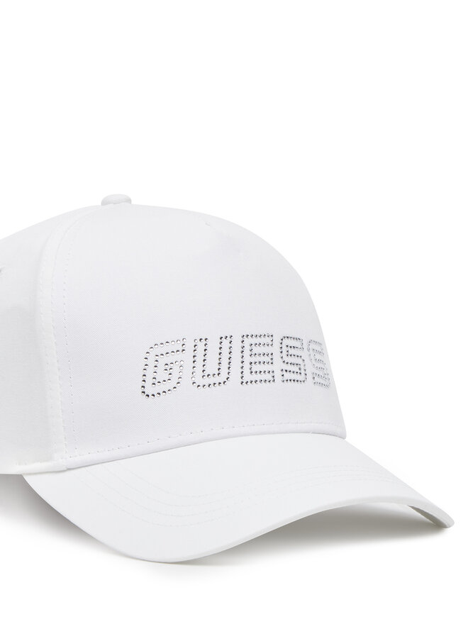Guess Kapa s šiltom Guess V5GZ01 WO08O Bela