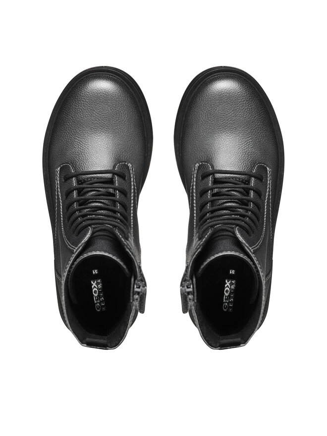Geox Zābaki Geox Jr Eclair J049QD 000BC C1357 D Pelēks