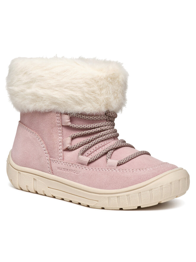 Geox Čižmy Geox B Omar Girl Wpf B462LA 00022 C8014 S Ružová