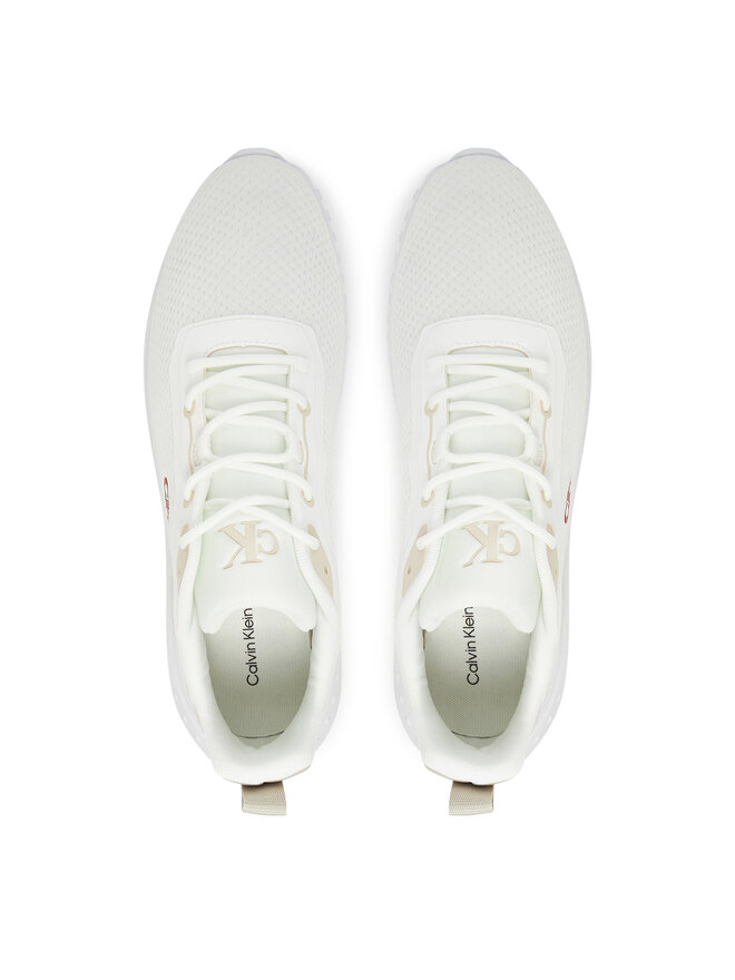 Calvin Klein Jeans Zapatillas Calvin Klein Jeans Eva Runner Mix Mesh YM0YM01285 Blanco