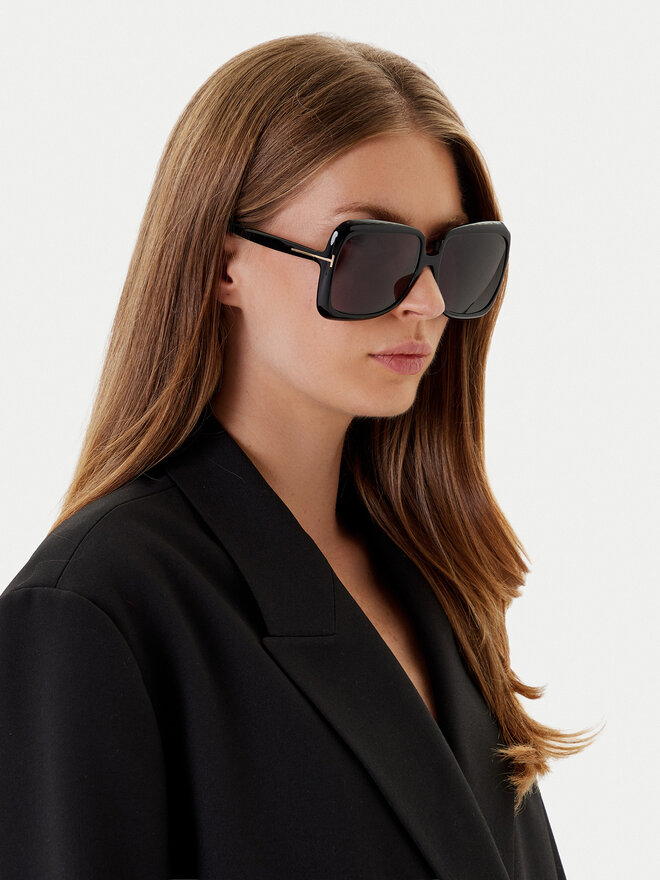 Tom Ford Sunčane naočale Tom Ford FT1156 01A Crna