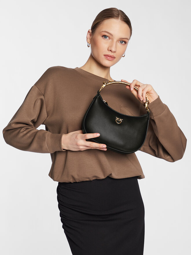 Сумка Pinko Love Mini Half Moon PE 23 PLTT 100205 A0F1 Чорний