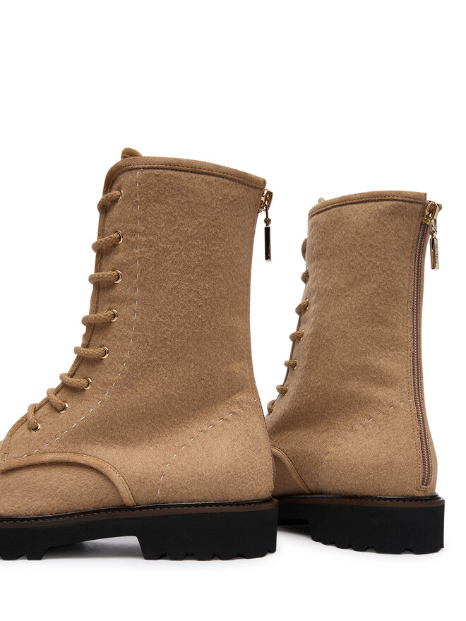 Max Mara Schnürschuhe Max Mara Bakerzipwk 2524796012600 Braun