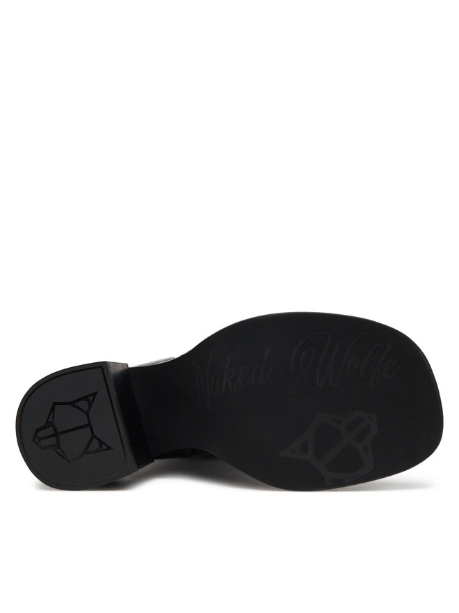 Naked Wolfe Botas altas Naked Wolfe Nature Nappa Prince Negro