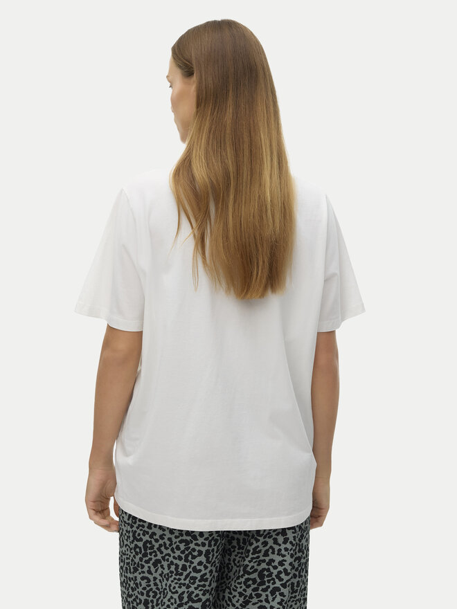 Vero Moda Vero Moda Póló Halle 10321318 Fehér Loose Fit