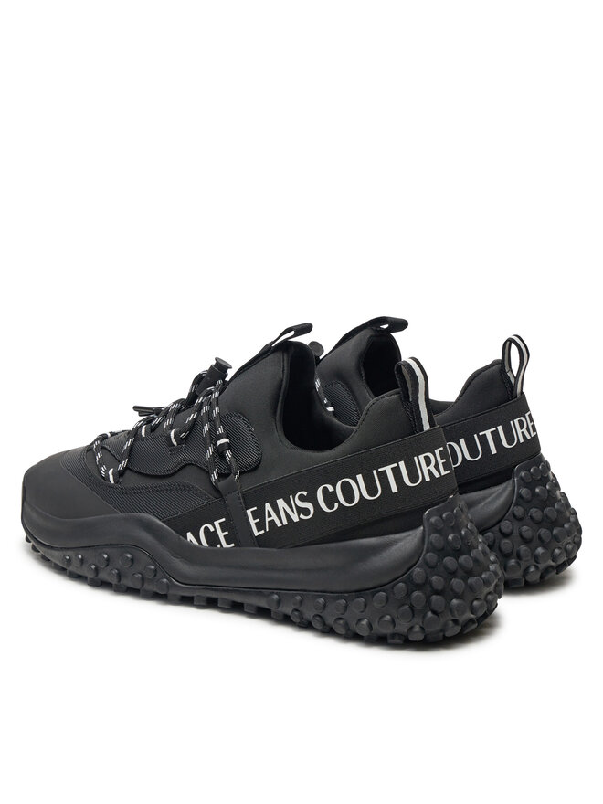 Versace Jeans Couture Снікерcи Versace Jeans Couture Hyber 77YA3SN2 Чорний
