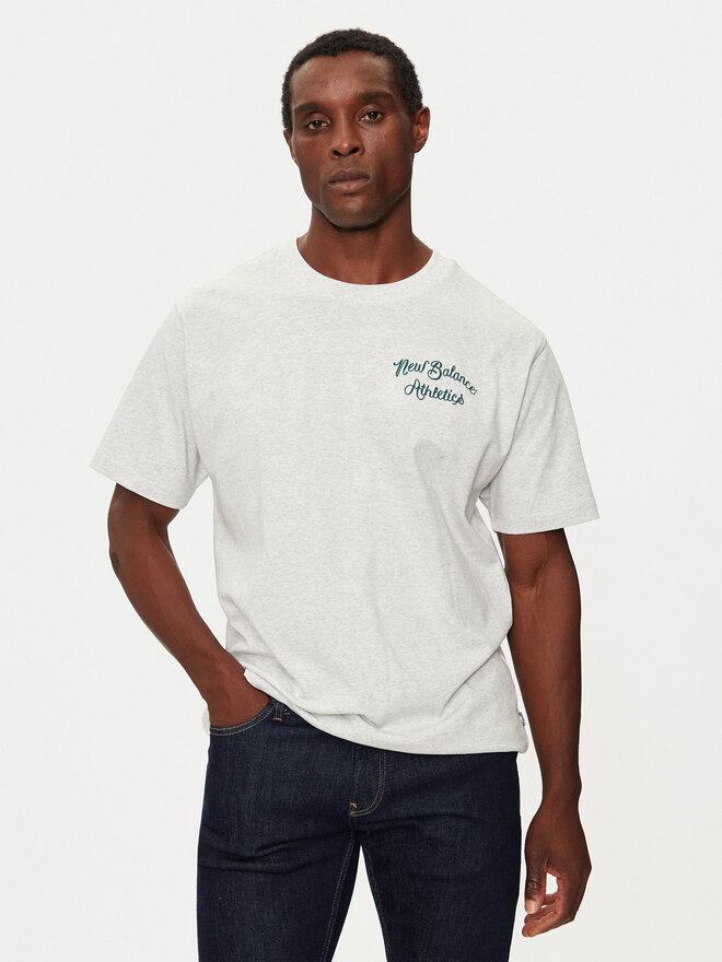 New Balance New Balance T-shirt MT43556 Siva Regular Fit