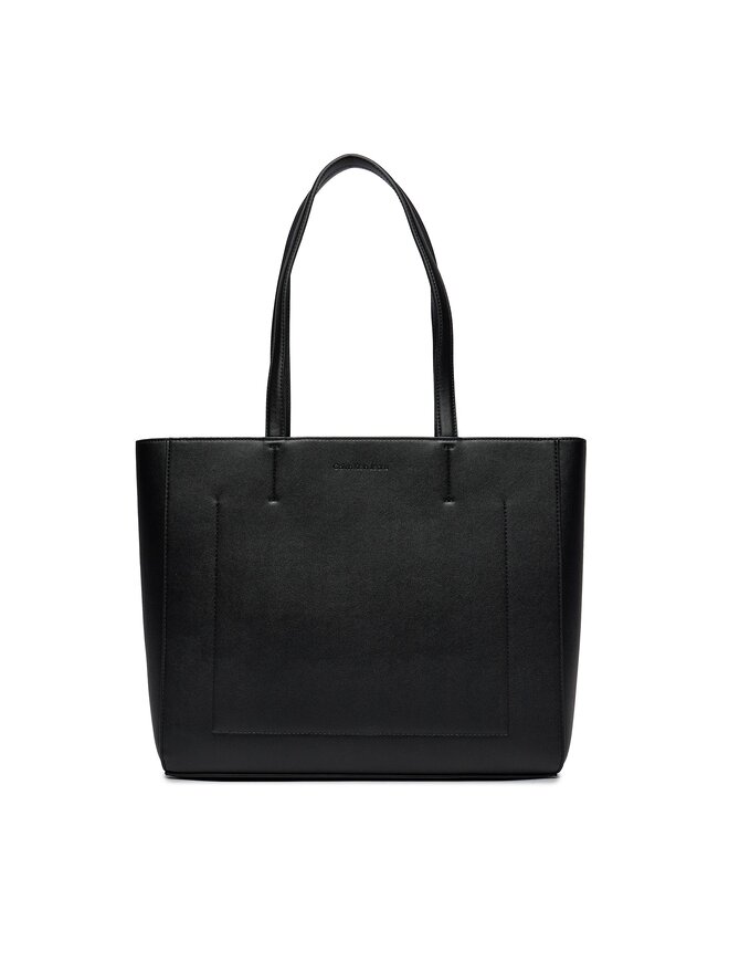 Calvin Klein Jeans Geantă Calvin Klein Jeans Sculpted Shopper29 Mono K60K610276 Negru