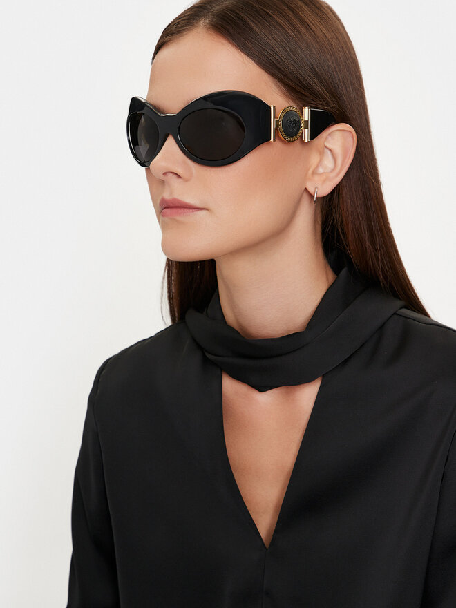 Versace Sluneční brýle Versace 0VE4462 Černá