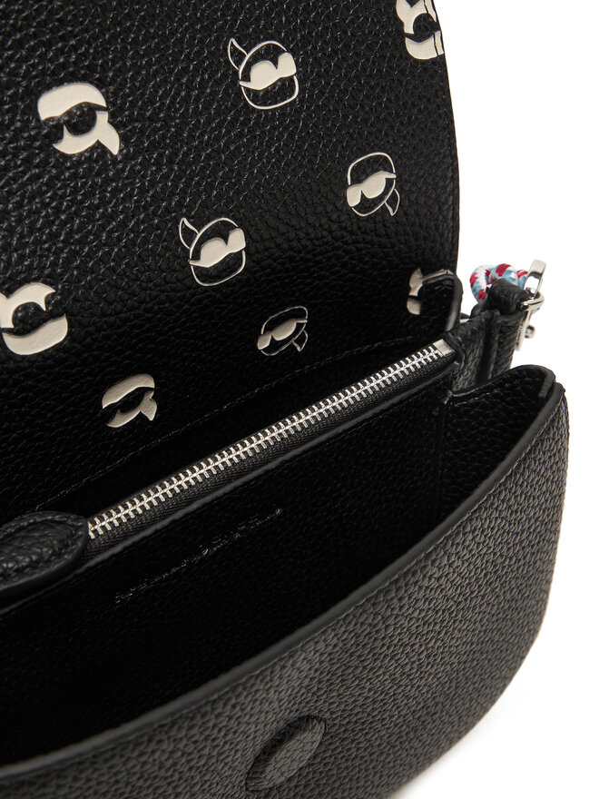 KARL LAGERFELD Handtasche KARL LAGERFELD A4W30008 Schwarz
