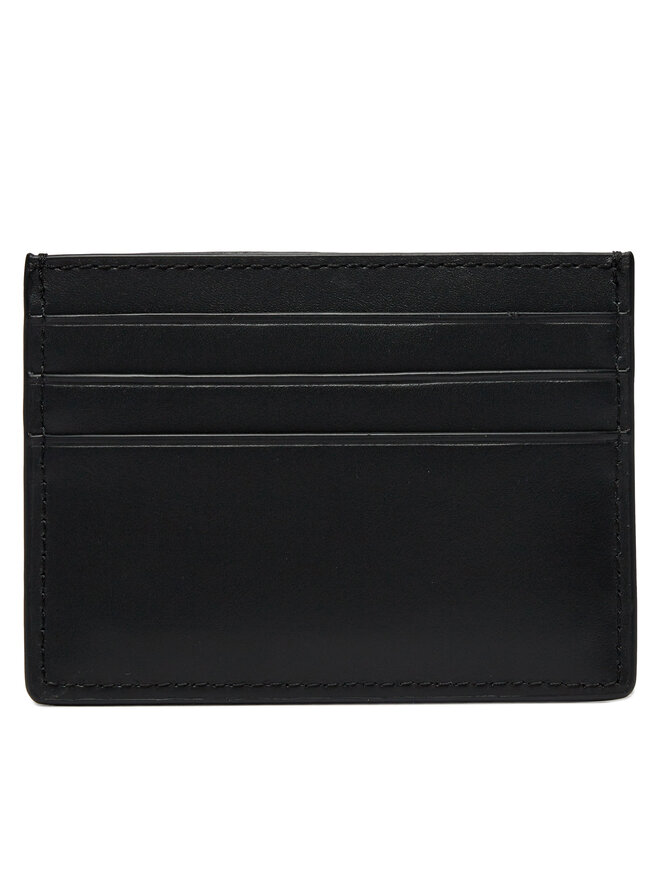 Tommy Hilfiger Estuche para tarjetas de crédito Tommy Hilfiger Th Spw Leather Cc Holder AM0AM11845 Negro