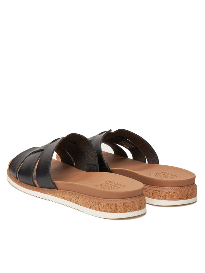 Skechers Papucs Skechers BOBS Desert Kiss Low-Peak Look 114707/BLK Fekete