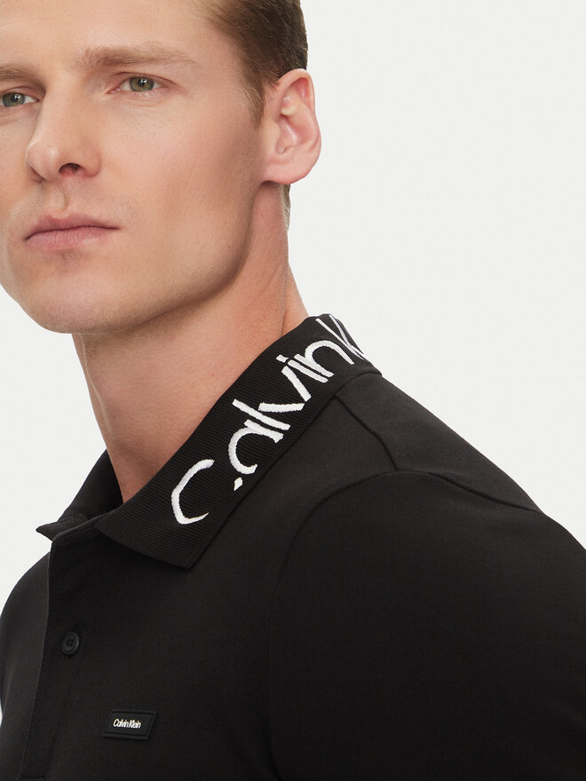 Calvin Klein Calvin Klein Poloshirt K10K114474 Schwarz Regular Fit