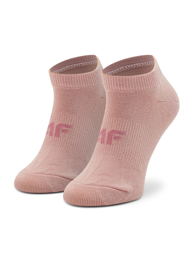 4F Set de 3 perechi de șosete joase unisex 4F HJL22-JSOD003 Roz