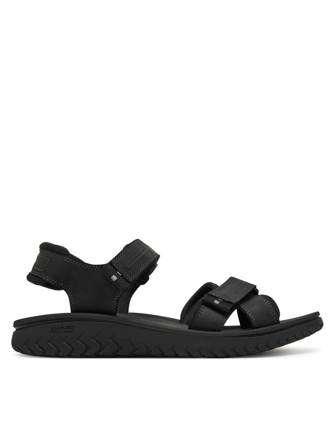 Clarks Sandály Clarks Wesley Shore 26182010 Černá