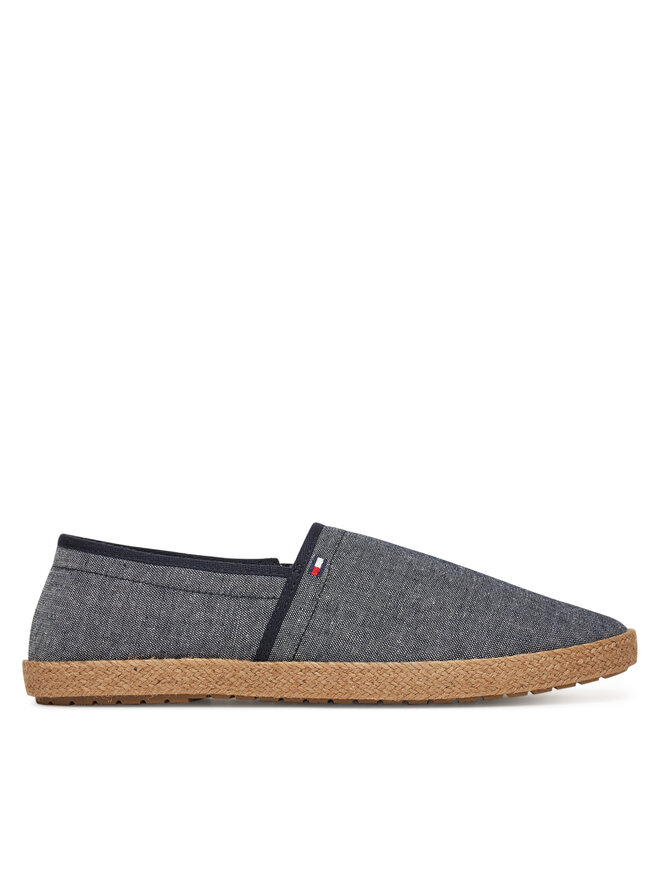 Tommy Hilfiger Espadrilles Tommy Hilfiger Hilfiger Chambray Espadrille FM0FM05391 Kék