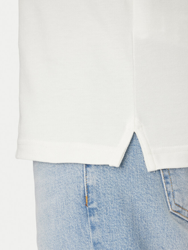 Tommy Jeans Tommy Jeans Pólóing Linear DM0DM20914 Fehér Regular Fit