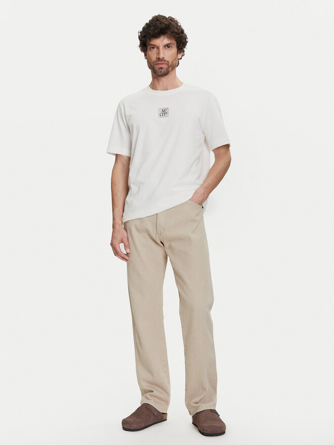 Marc O'Polo Marc O'Polo T-Shirt 524 2012 51298 Λευκό Regular Fit