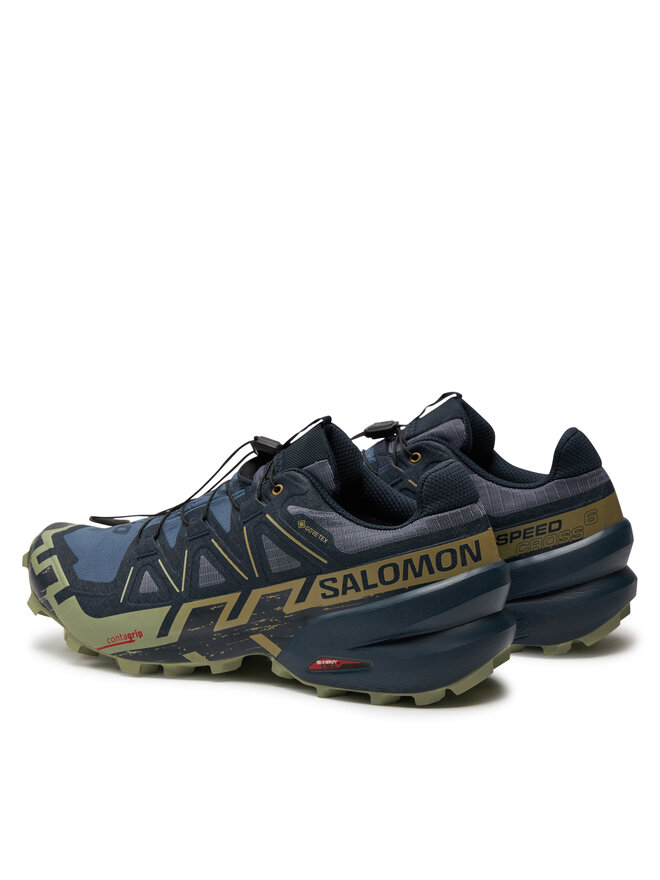 Salomon Pantofi pentru alergare Salomon Speedcross 6 Gore-Tex L47465500 Bleumarin