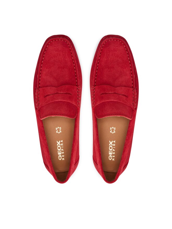 Geox Mocasines Geox U Kosmopolis + Grip U35CFB 00020 C7000 Rojo