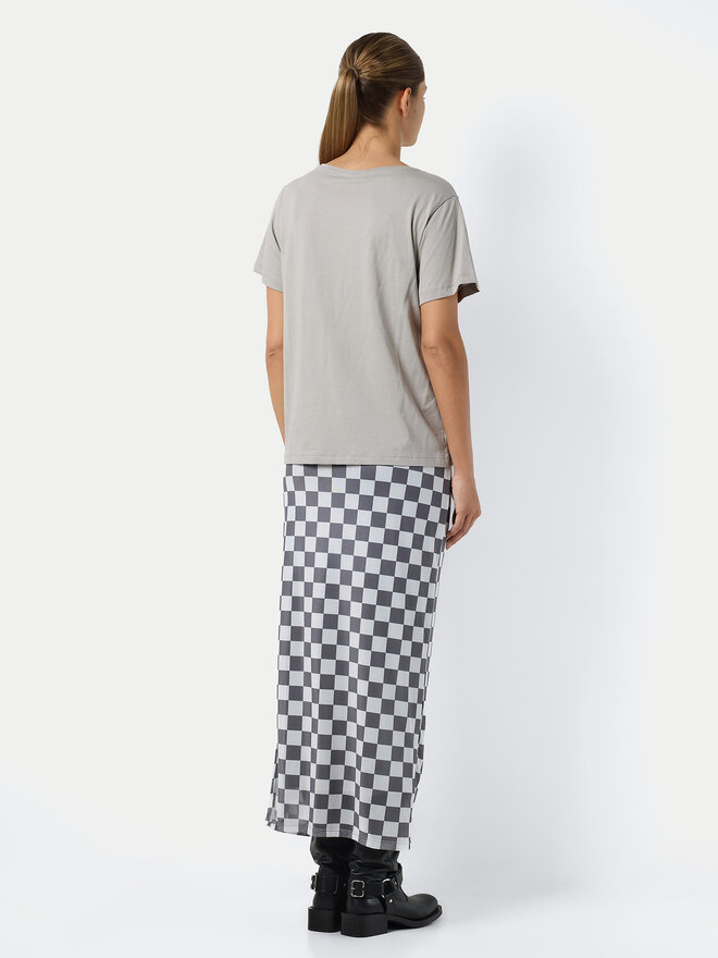 Noisy May Noisy May T-Shirt Nate 27032631 Grau Regular Fit