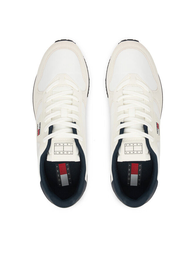 Tommy Jeans Sneakers Tommy Jeans Tjm Eva Runner Leather EM0EM01649 Weiß